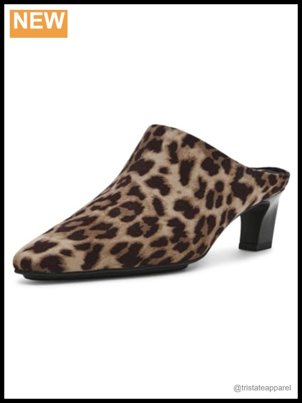 Anne Klein Sabrine Pointed Toe Block Heel Slip-On Pump